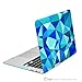 TOP CASE - Air 13-Inch Geometric Abstract Art Pattern Rubberized Hard Case for MacBook Air 13