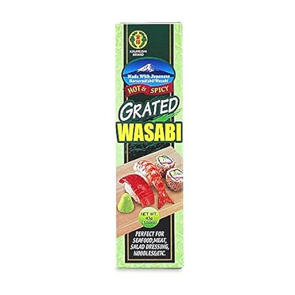 KINJIRUSHI Wasabi / Meerrettich Paste 43g HOT + SCHARF aus Japan