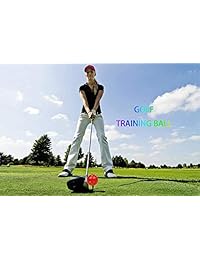 Adwikoso - Paquete de 50 pelotas de golf de plástico con 2 pelotas de golf - pelotas de golf huecas de flujo de aire para interior y patio exterior