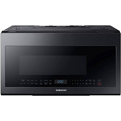 Samsung Black Stainless Steel Over-The-Range Microwave