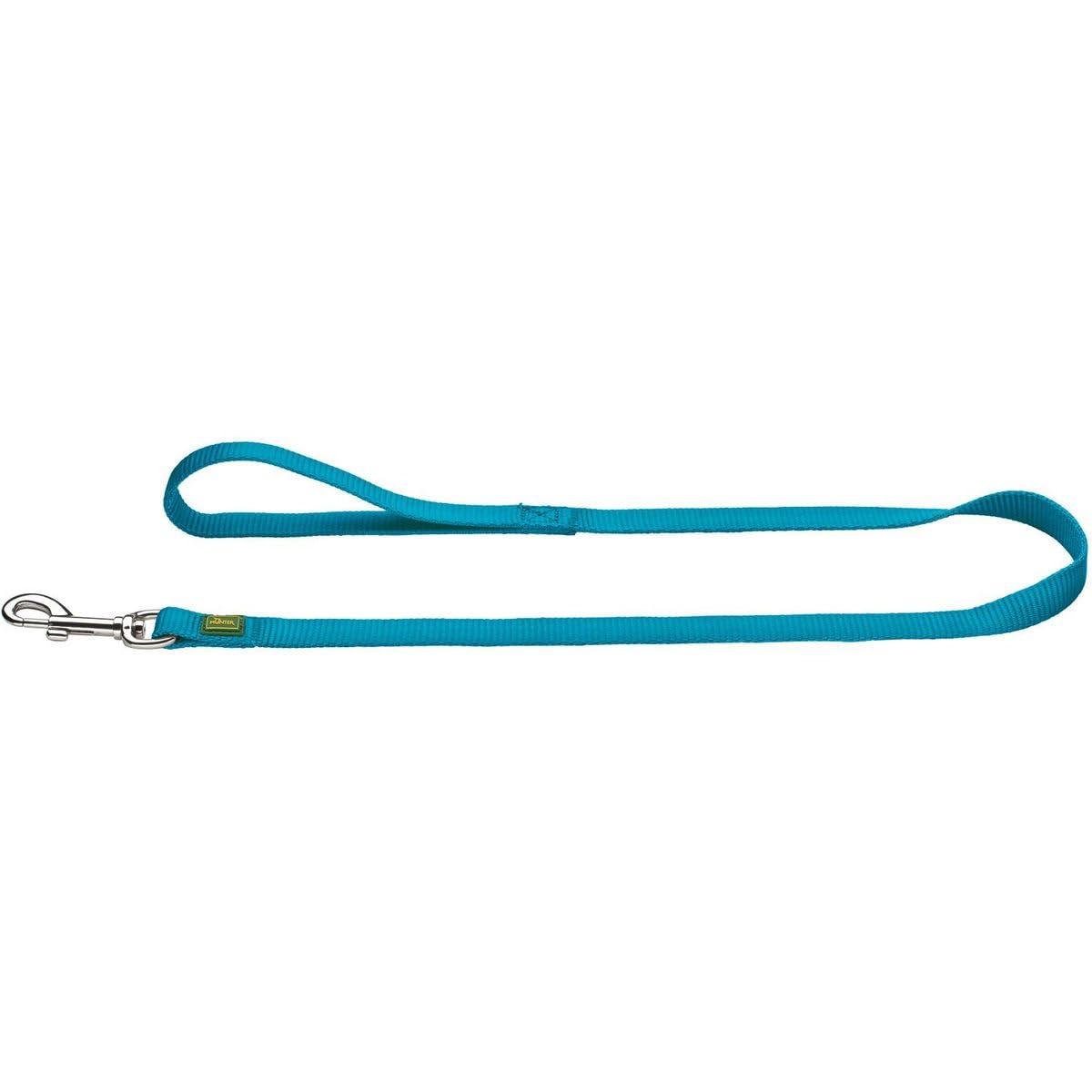 HUNTER Nylon Lead Rope, 10 x 110 cm, Small, Teal Blue
