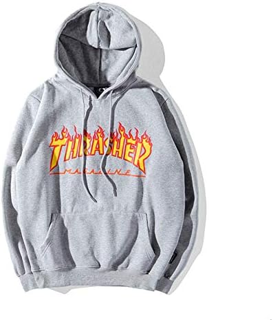 FORTNAT Flame Thrasher Magezine Hoodie for Man Fashion Long Sleeve Hooded Sweatshirt Unisex