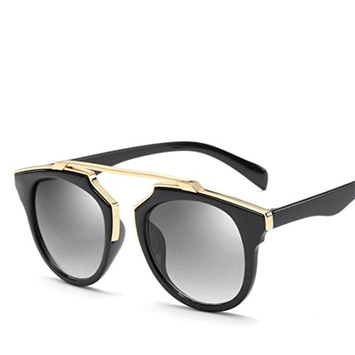 HANYI Fashion Sunglasses Acetate Frame With Mirror Polarized Lens, Suit for Women Mens(Include a Box Case) (A)