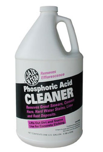 Click Here to See More Images Glaze 'N Seal 353 Clear Phosphoric Acid Cleaner Gallon, Plastic Bottle, 128 fl. oz.