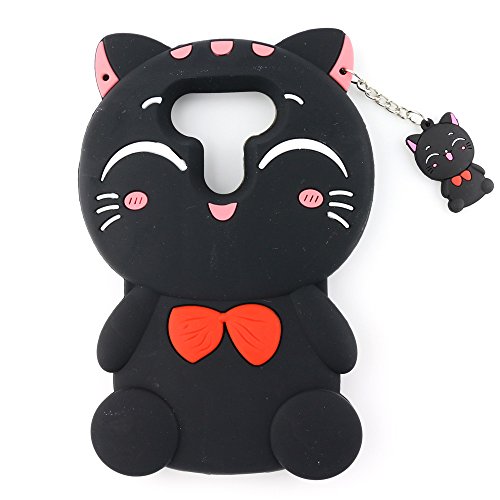 Lg v20 case, 3d cartoon cute lucky fortune cat kitty sh…