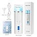 Bromose Nano Ionic Handy Mist Mini Facial Steamer Cool Sprayer for Eyelash Extensions 40ML Skin Moisture Test Facial Steamer Power Bank USB Rechargeable for Skin Care Mini Beauty Instrument 3 in 1