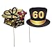 60th Birthday Photo Booth Props 60th Birthday Party DIY Supplies Decoration for Men and Women 35Pcs by MeritChoice