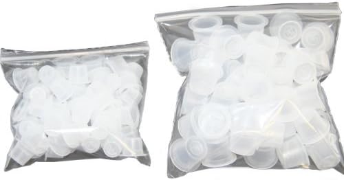 BodyJewelryonline Tattoo Ink Caps Large and Small by Superior Tattoo Equipment