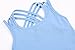 Arshiner Kids Girl Back Hollow Slim Dancing Ballet Camisole Tank Leotard,Blue,Size 140