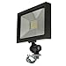 LEDwholesalers Series-5 Ultra-Slim 25W LED Outdoor Security Flood Light Fixture with 1/2