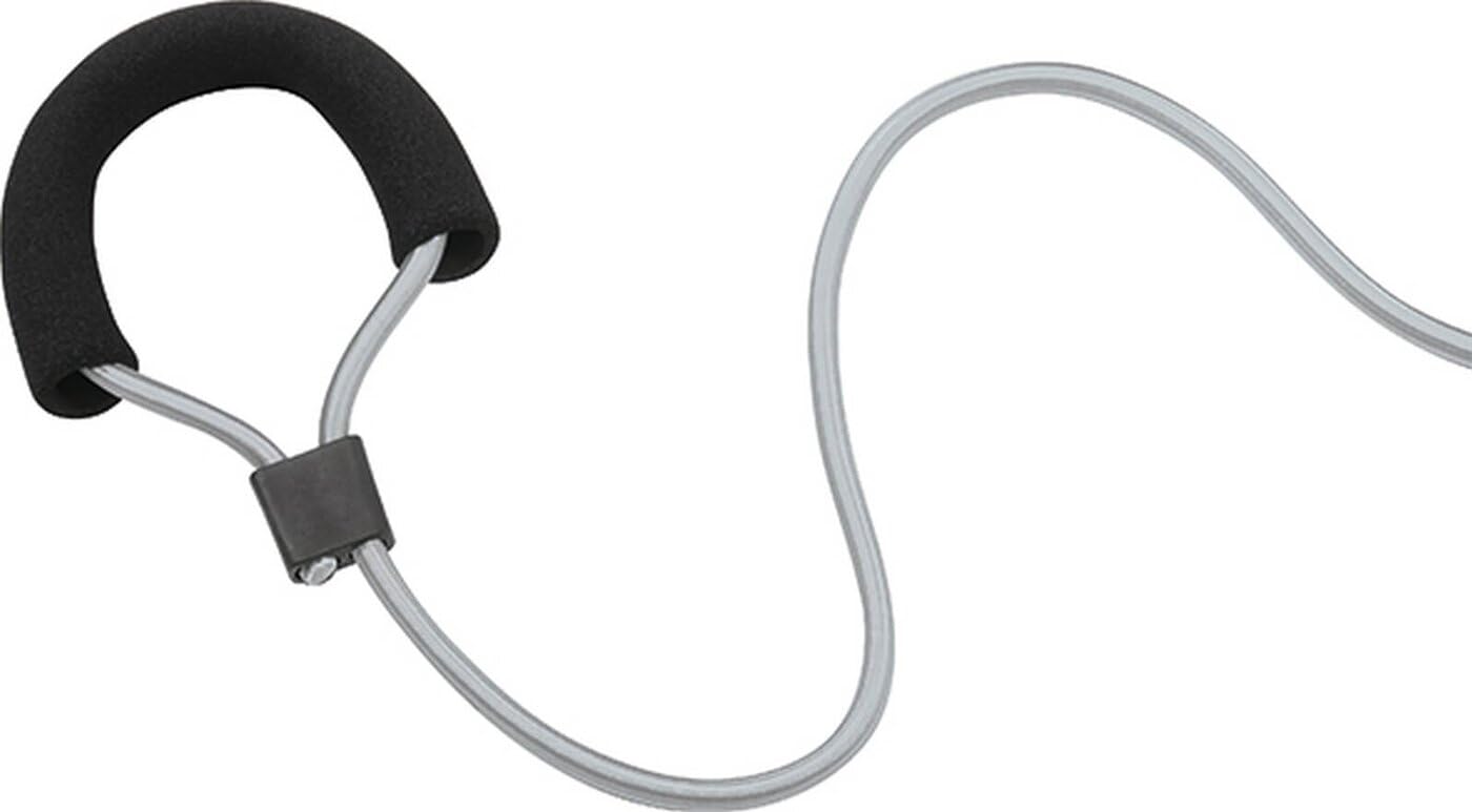 Deuser Adult Pull Rope Extra Heavy Training Band, Grey, One Size