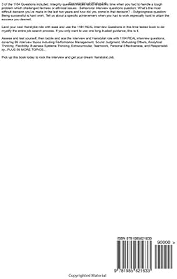 Hairstylist Red Hot Career Guide 1184 Real Interview Questions