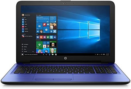 Latest HP 15.6" HD Laptop (Kabylake Intel Core i5-7200U Processor 2.5GHz, 8GB DDR4 RAM, 256GB Solid State Drive SDD, HDMI, Bluetooth, SuperMulti DVD, WiFi, HD Webcam, Windows 10 - Blue)