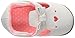 Carter's Every Step Stage 2 Girl's Standing Shoe, Becca (Infant/Toddler), White/Pink, 3.5 M US Toddler