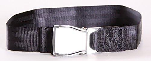 Airline Seat Belt Extender - Best Extension Ever - Works for All Airlines - Airplane Seatbelt Buckle Is Compatible with American, Alaska, Continental, Delta, Frontier, Jetblue, Us Airways, United Airlines and Many More - Great for Men, Women, and Kids - Novelty Item - Lifetime Money Back Guarantee!