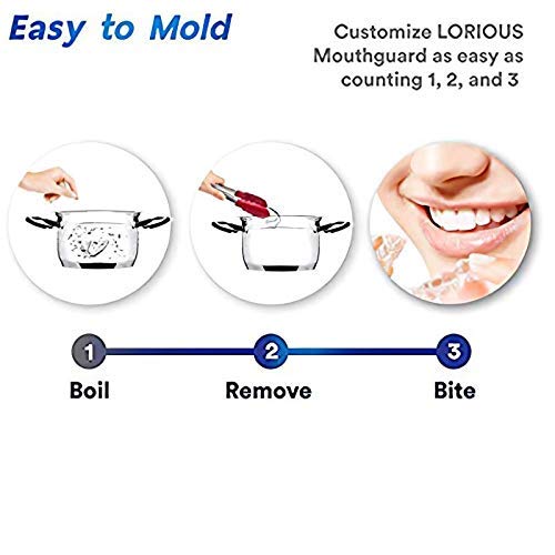 New Upgraded Health Professional Dental Guard - 2 Sizes, 4 Pieces Mouthguard, Moldable Night Guards for Teeth Grinding, Stops Bruxism, Tmj & Eliminates Teeth Clenching - Thumbnail 4