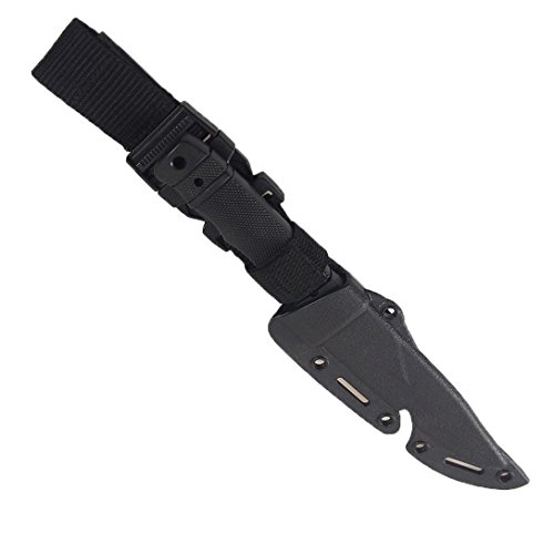 Toonol Tactical Rubber Knife Military Training Dagger Cosplay Funning War Game Knife Props Blade Rubber Fake Knives with Scabbard/Sheath - Image 6