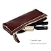 7Felicity Handmade Leather Pencil Pen Case Pouch,Small Travel Makeup Cosmetic Bag,Supply Gadget Holder(201S)