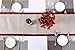 Lanpn Christmas Buffalo Check Plaid Table Runner (Black and Red)