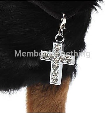 Ziaxa(TM) beautiful fashion popular and hot selling 5 pcs/set dog collars pendent 5 different styles be one set