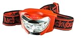 Lucky Bums Youth Kids White Light Red Light Portable Comfortable Lightweight LED Head Lamp, Red