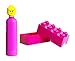 Lego Lunch Kit Bundle with Lunch Box and Water Bottle (Pink)