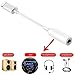 Headphone Adapter to 3.5mm Headphone Jack Adapter,[2 Pack] iPhone 7 for Headphones and Charger (White) (1)