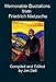 Memorable Quotations from Friedrich Nietzsche