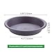 T4U 5.3 inch Plastic Round Succulent Plants Pot Saucer Trays for Holding Water Drips and Soil (Dark Grey, Set of 10)thumb 3