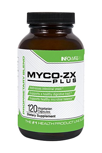 Infowars Life - Myco-ZX Plus (120 Capsules) – Proprietary Blend of Herbs & Enzymes That Supports Normal Fungal & Yeast Balance