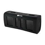 Proxelle Mini Waterproof Bluetooth Stereo Speakers, Black