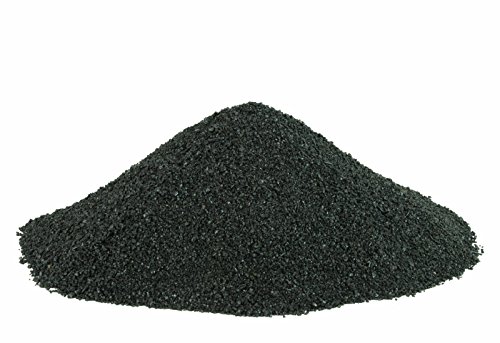 BLACK BEAUTY Abrasive Blast Media Medium Abrasive 12/40 Mesh Size for use in Sandblast Cabinet - 80 LBS