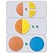 Educational Insights Foam Magnetic Fraction Circles Small