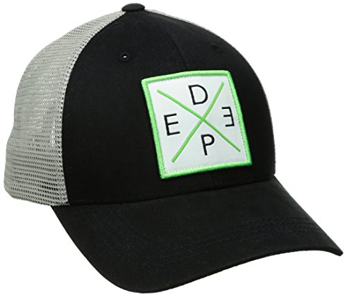 Deep Ocean X Trucker Hat, Black, One Size