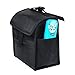 Vitalismo Insulated Lunch Bag for kids waterproof Easy Carry Travel Foldable Lunch Tote Bag for Outdoor Camping Picnic Black