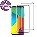 [2-Pack] EcoPestuGo Samsung Galaxy S8 Plus Screen Protector, Anti-Scratch, High Definition, Bubble Free, Anti-Fingerprint,Tempered Glass Screen Protector Compatible Samsung Galaxy S8 Plus [Black]