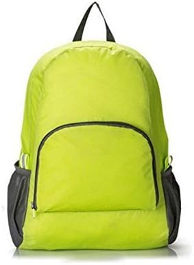 V Moda Canvas Travel Folding Backpack for Men and Women (Green)