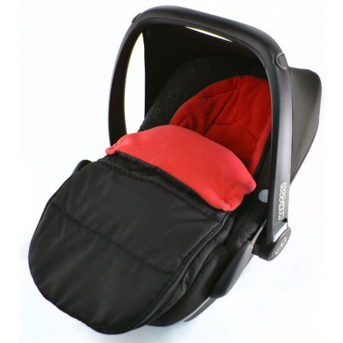 Car Seat Footmuff/Cosy Toes Compatible with Mountain Buggy New Born Car seat Fire Red