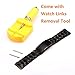 Gear S2 Classic Watch Band (SM-R732), eLander™ Stainless Steel Metal Strap Bracelet Replacement for Samsung Galaxy Gear S2 Classic (Only for Classic Version) – Black