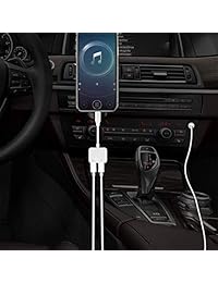 Turelar - Adaptador de auriculares para iPhone (conector dongle a conector jack de 0.138 in)