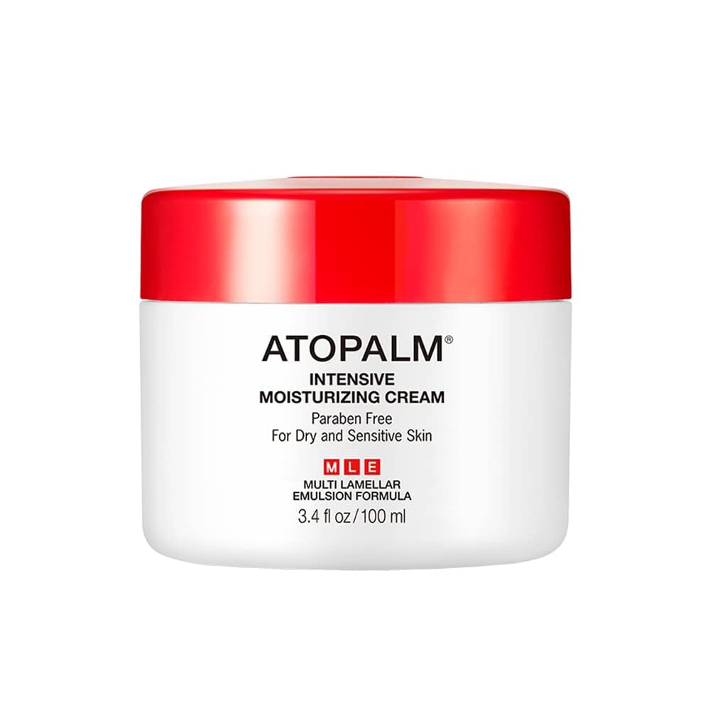 ATOPALM Intensive Moisturizing Cream 100ml, Ceramide, MLE Technology, Rich Moisturizeing Cream, Hydrating, Gentle Skincare, Replenishes Hydration, Shields Skin, Paraben-Free, Korean Skincare