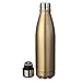 KING DO WAY Double Wall Vacuum Insulated Stainless Steel Water Bottle, 17 oz - Bronze Gold