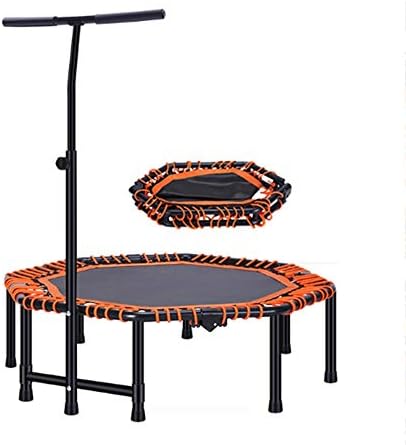 Caixia jumpsport, Trampoline - with Stable Handle - Adult Children's Fitness - Foldable Easy Carry Elastic Slimming Device
