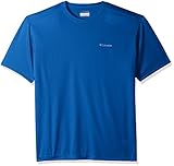 Columbia Men's Meeker Peak Short-Sleeve Crew T-Shirt, Stormy Blue, Large