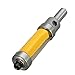 Aoher 1/4 Inch Shank Pattern Flush Trim Router Bit Top And Bottom Bearing Router Bit