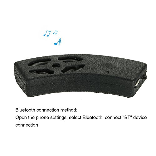 LEIWOOR 2pcs Motorcycle Bicycle Bluetooth Speaker Helmet Audio Stereo Headset Handsfree Call Rechargeable Waterproof - Thumbnail 2