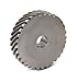Boston Gear H2412L Plain Helical Gear, 45 Degree Helix, 14.5 Degree Pressure Angle, 0.250 Bore, 24 Pitch, 12 Teeth, Steel, LH
