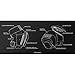 187 Killer Pads Pro Knee Pad, Black/White, Medium