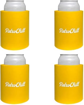 old school foam koozies