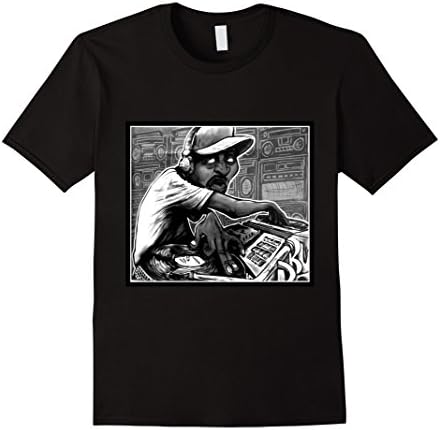 Graffiti Hip Hop Turntable DJ T-Shirt T-Shirt